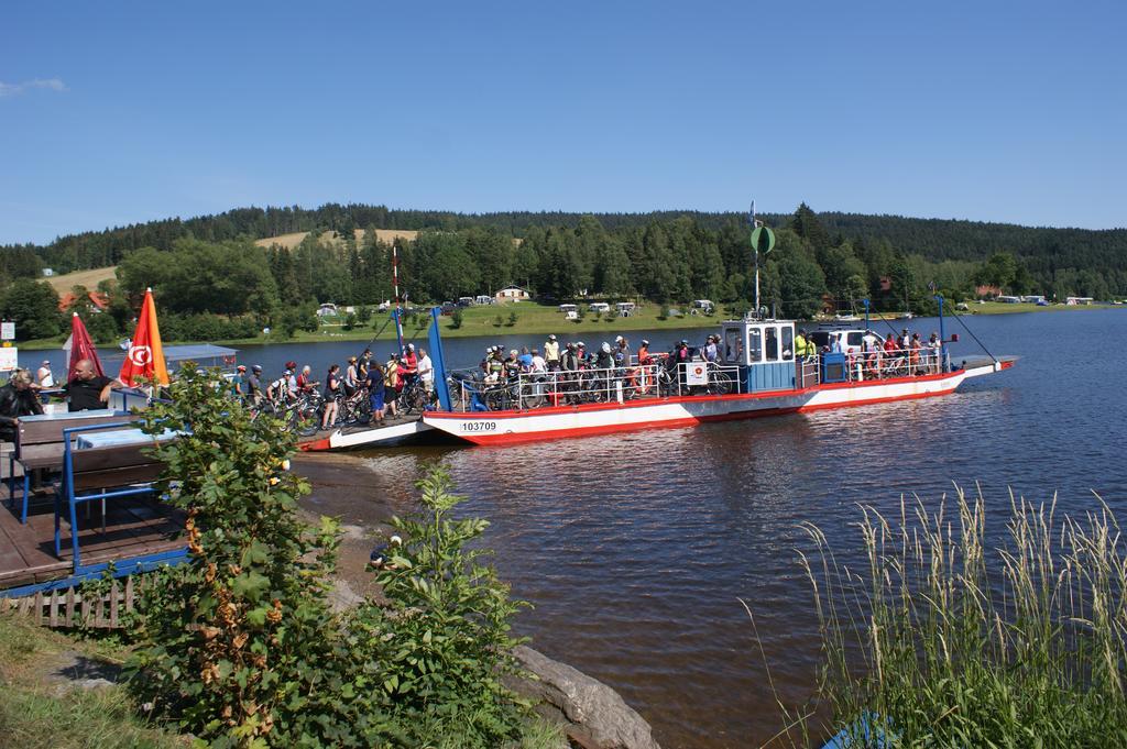U Machacku - Lipno Apartman Lipno nad Vltavou Kültér fotó