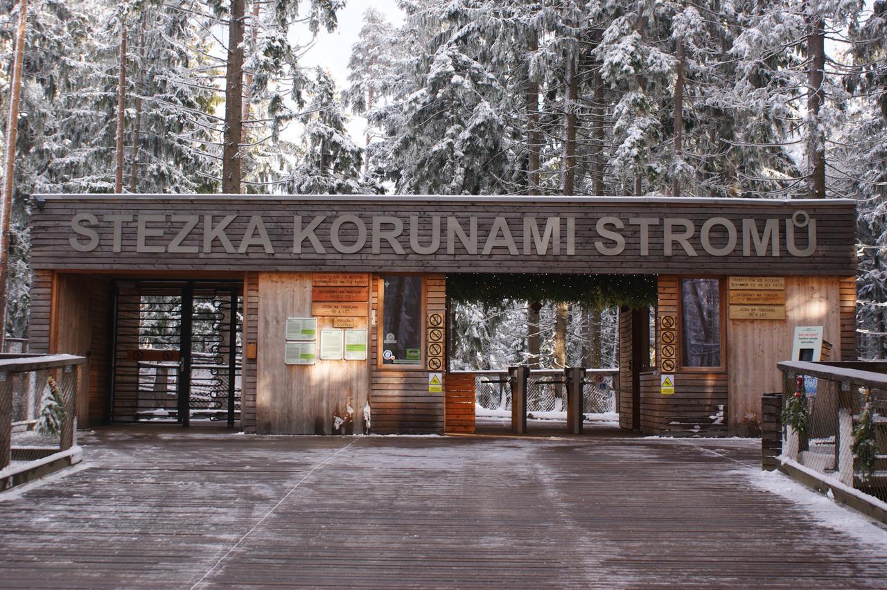 U Machacku - Lipno Apartman Lipno nad Vltavou Kültér fotó