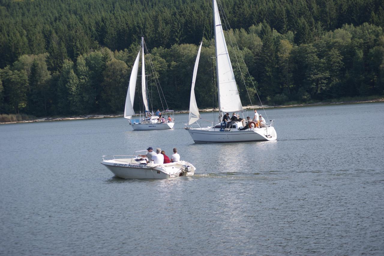 U Machacku - Lipno Apartman Lipno nad Vltavou Kültér fotó